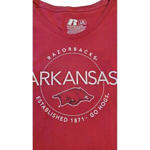Russell Arkansas Razorbacks Women's T-shirt L/G 12 -14 College